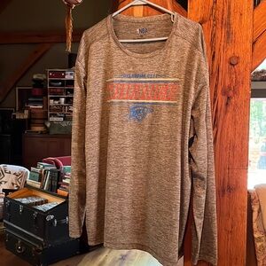Oklahoma City Thunder Long Sleeve T-shirt Licensed by NBA in XXL